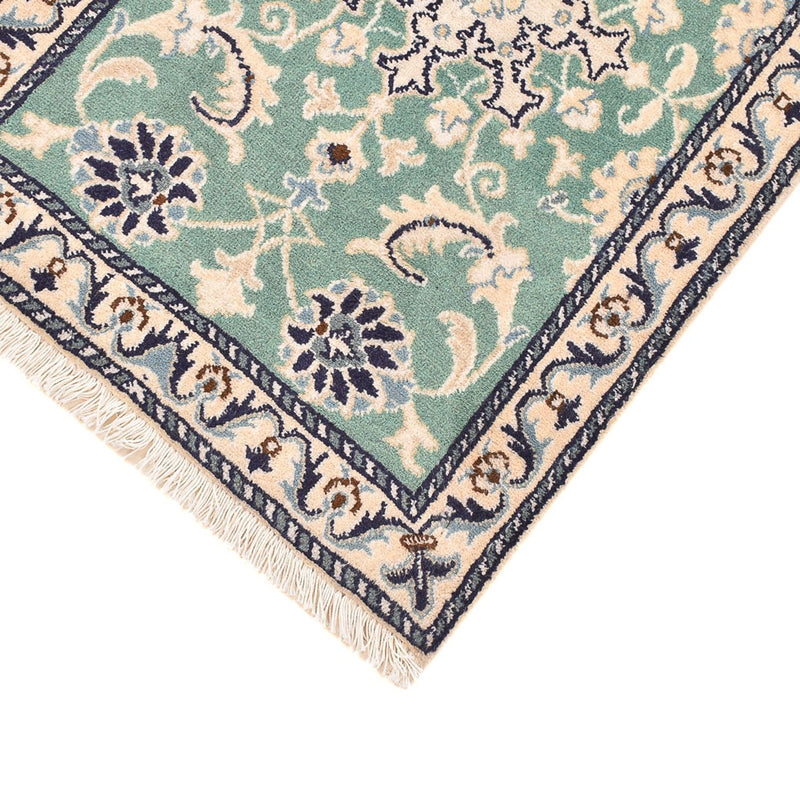 Perser Rug - Nain - 87 x 60 cm - light green