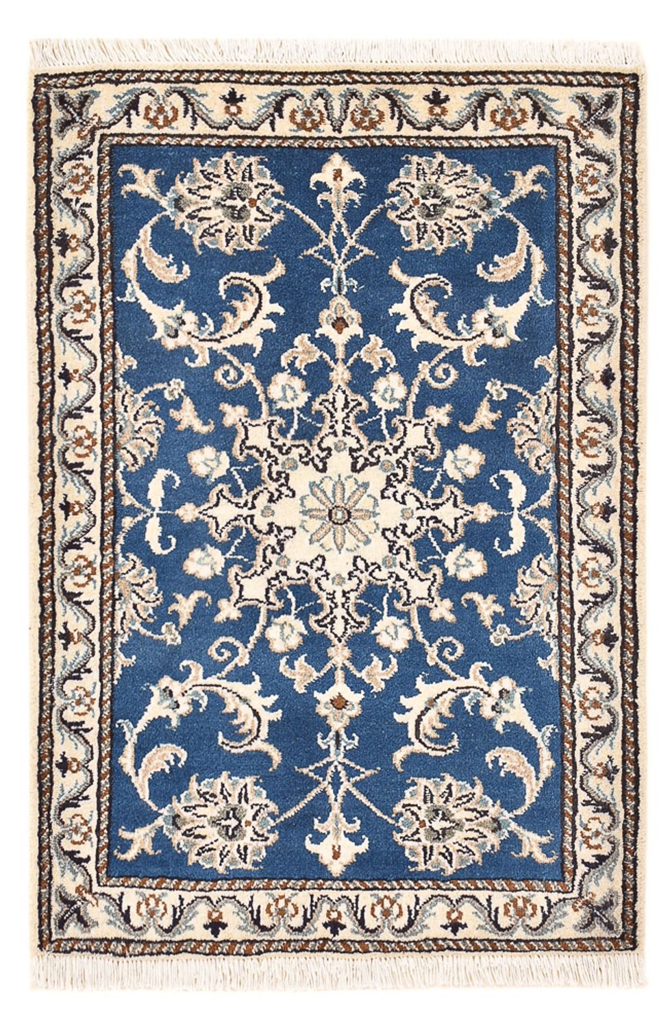 Perser Rug - Nain - 88 x 60 cm - blue
