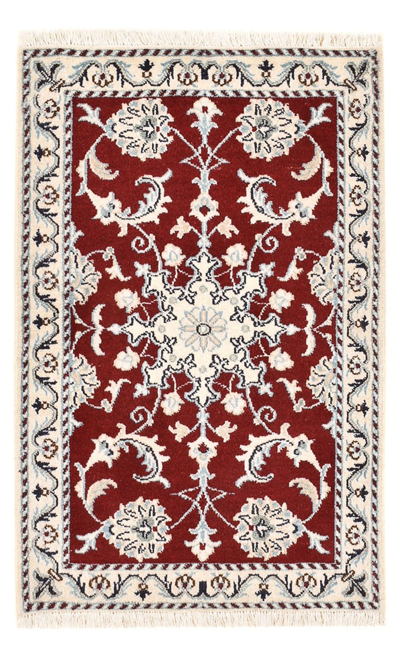 Perser Rug - Nain - 94 x 60 cm - red
