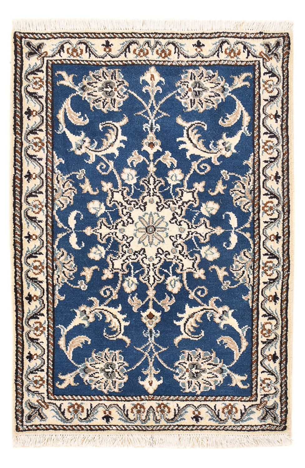 Perser Rug - Nain - 90 x 58 cm - blue