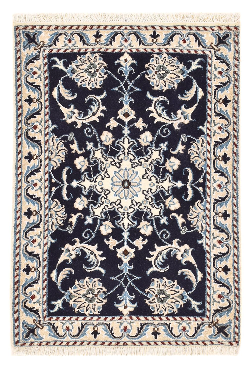 Perser Rug - Nain - 87 x 56 cm - dark blue