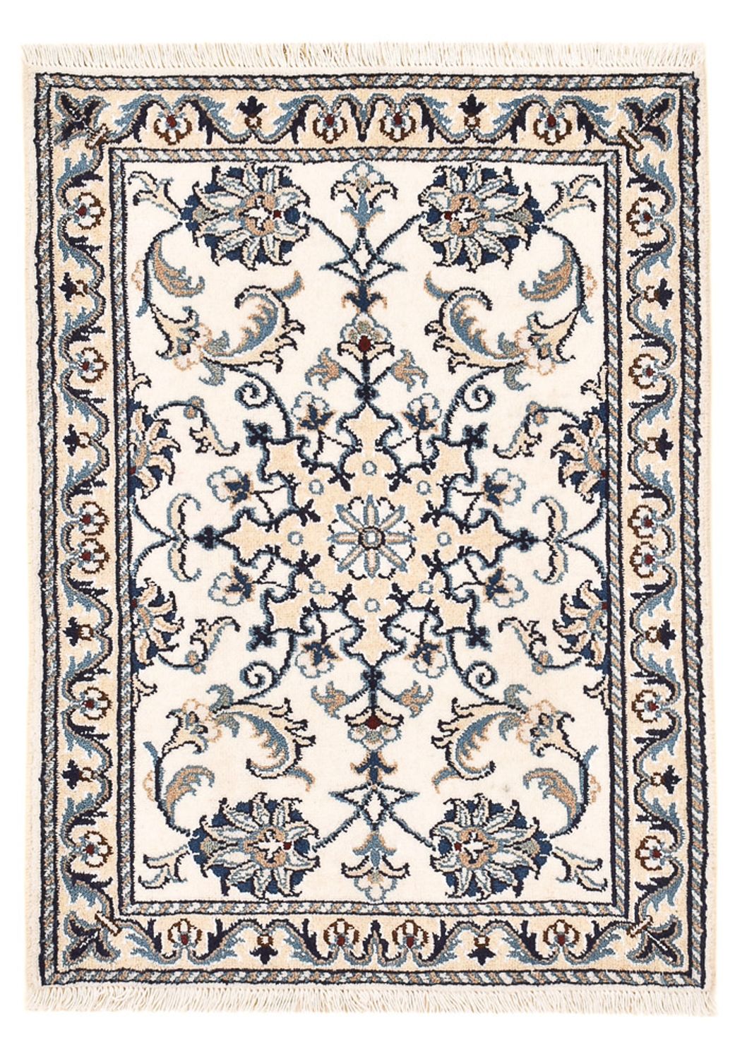 Perser Rug - Nain - 86 x 60 cm - cream