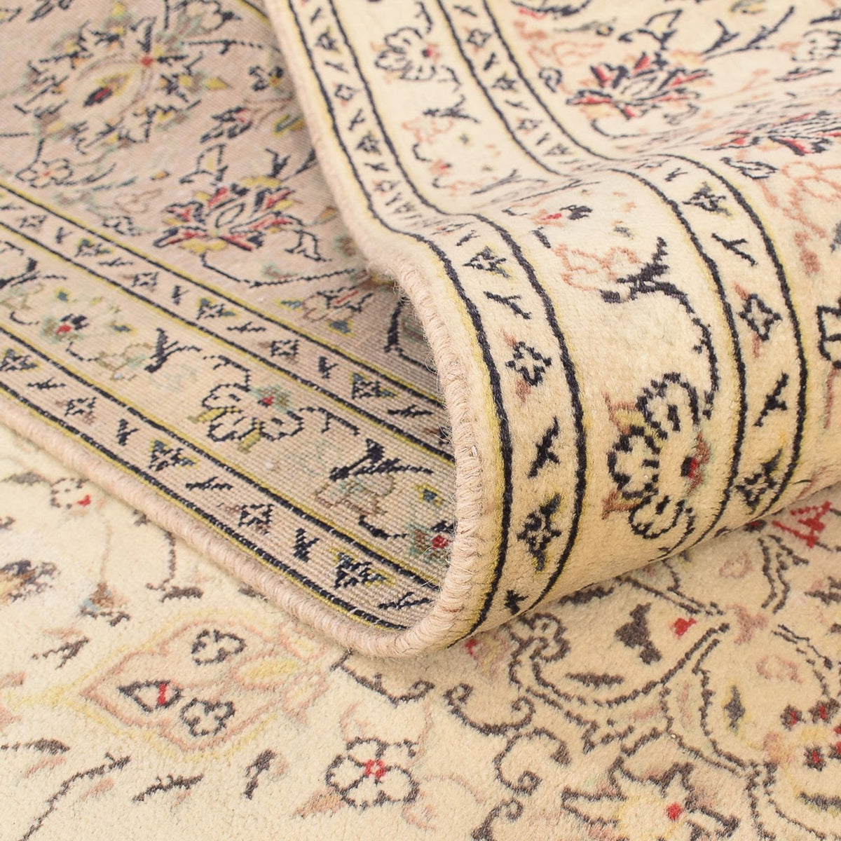 Perser Rug - Keshan - 301 x 202 cm - beige