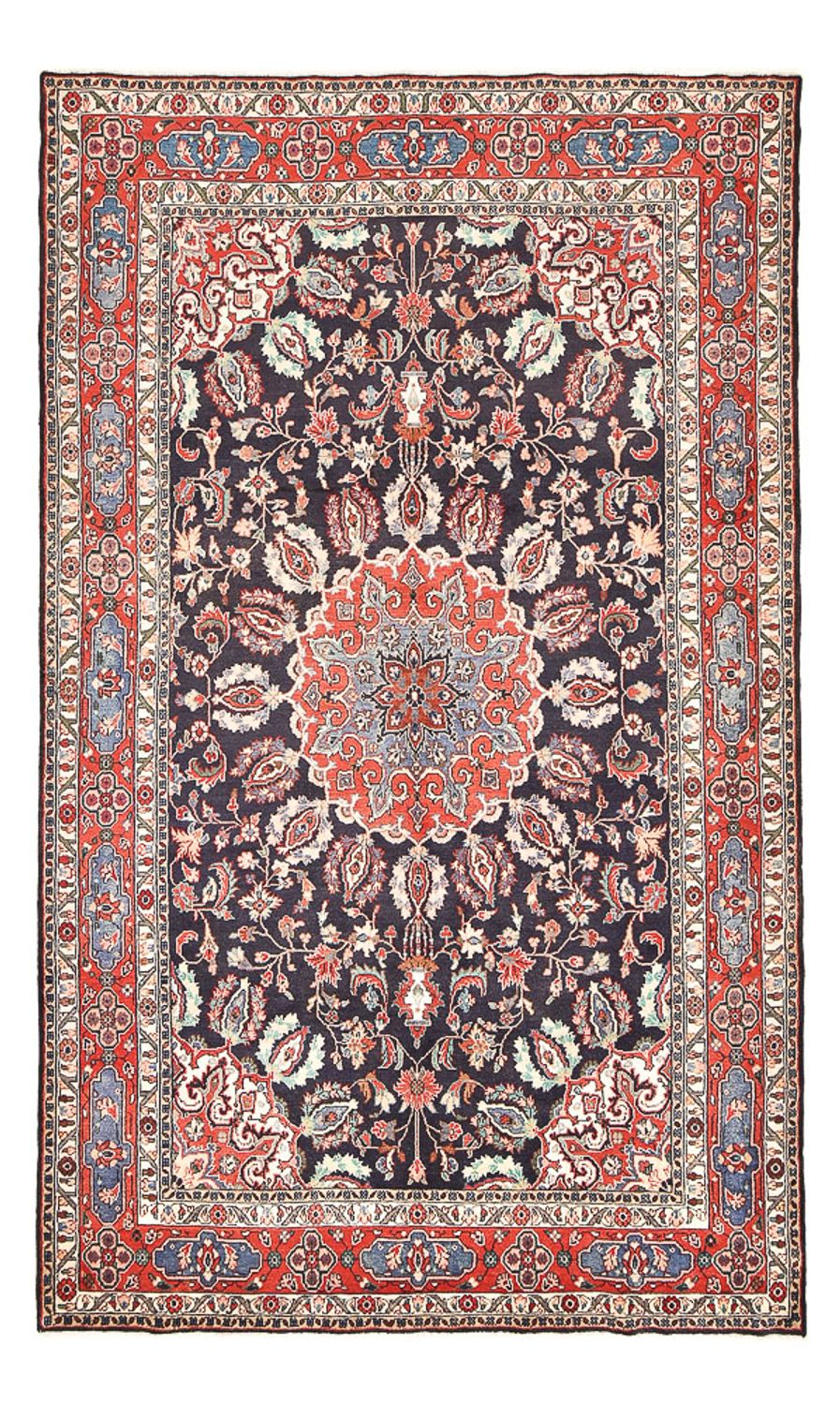 Perser Rug - Nomadic - 340 x 203 cm - dark red