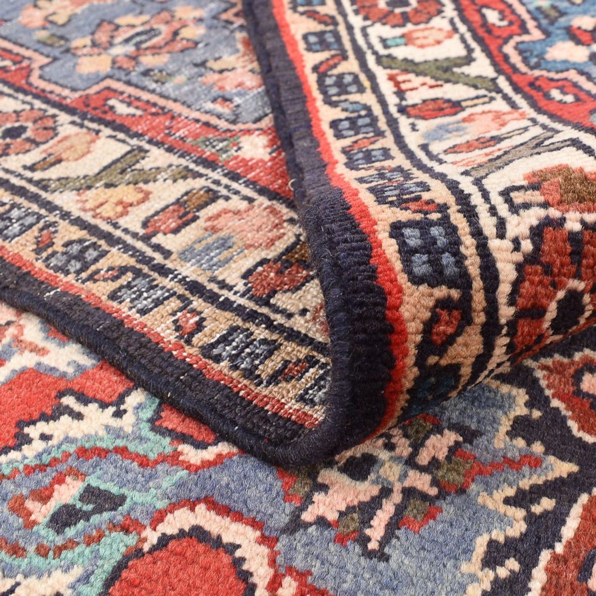 Perser Rug - Nomadic - 340 x 203 cm - dark red