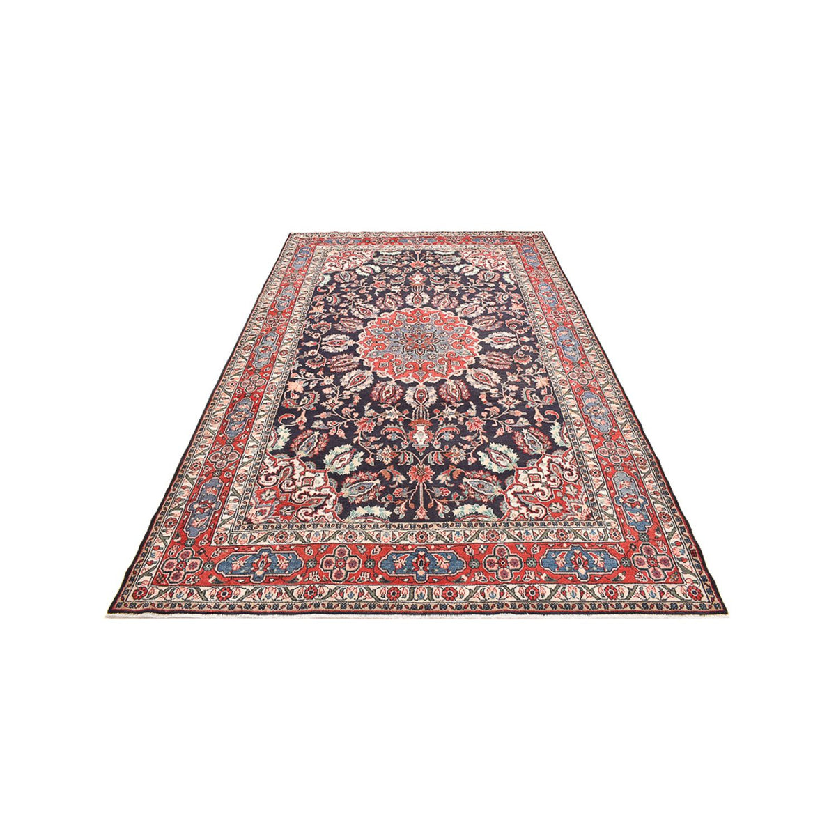 Perser Rug - Nomadic - 340 x 203 cm - dark red