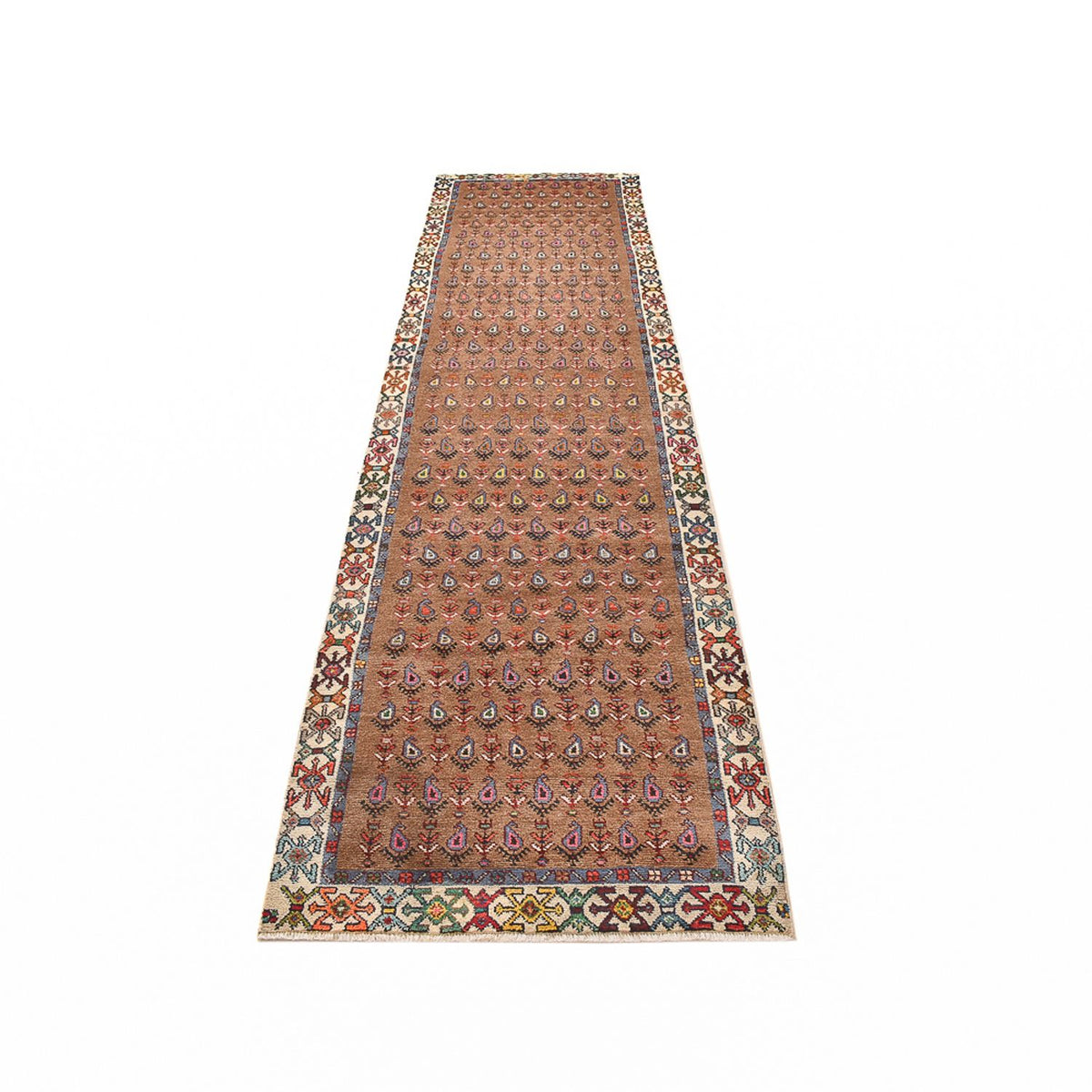 Runner Perser Rug - Nomadic - 400 x 98 cm - rust