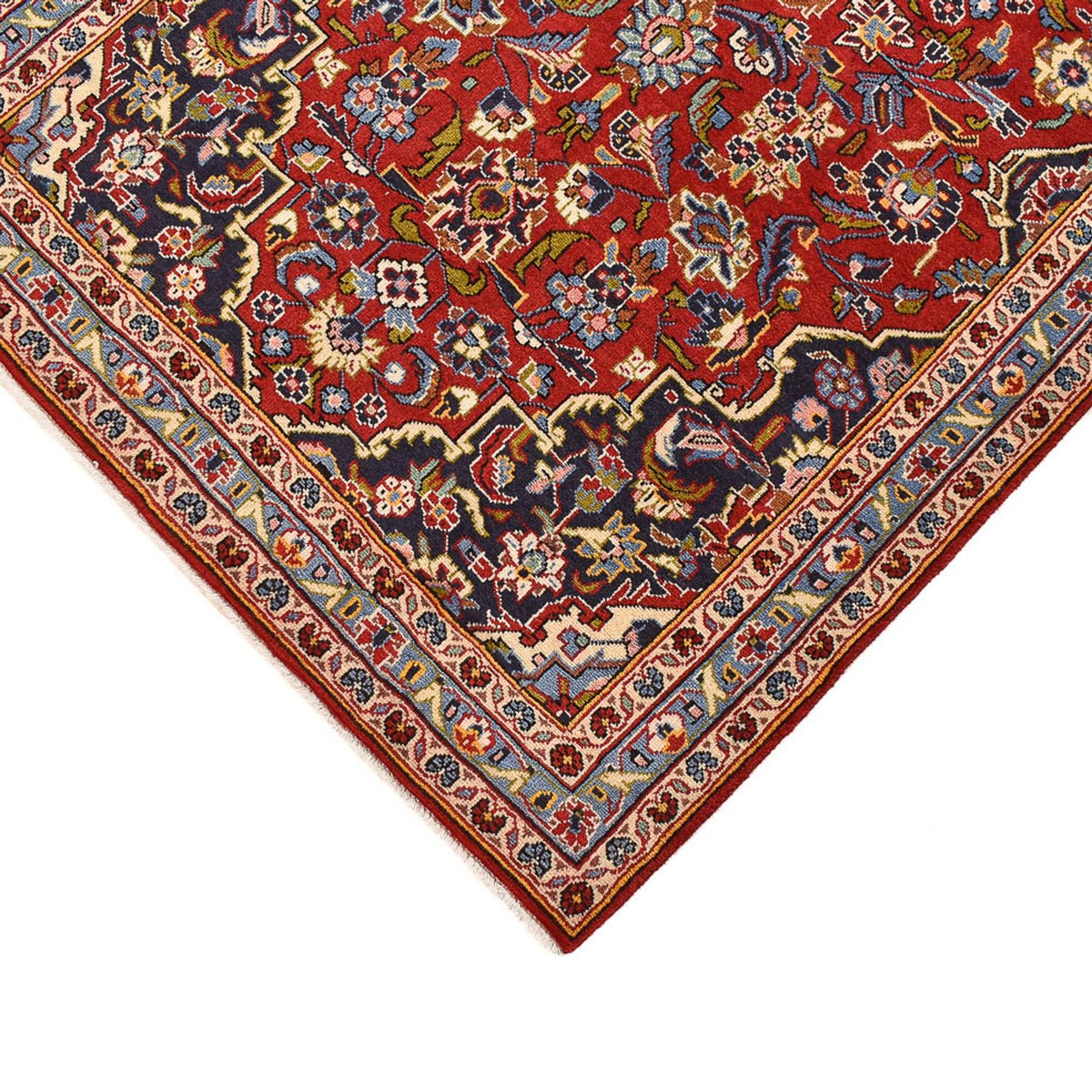 Runner Perser Rug - Keshan - 332 x 102 cm - red