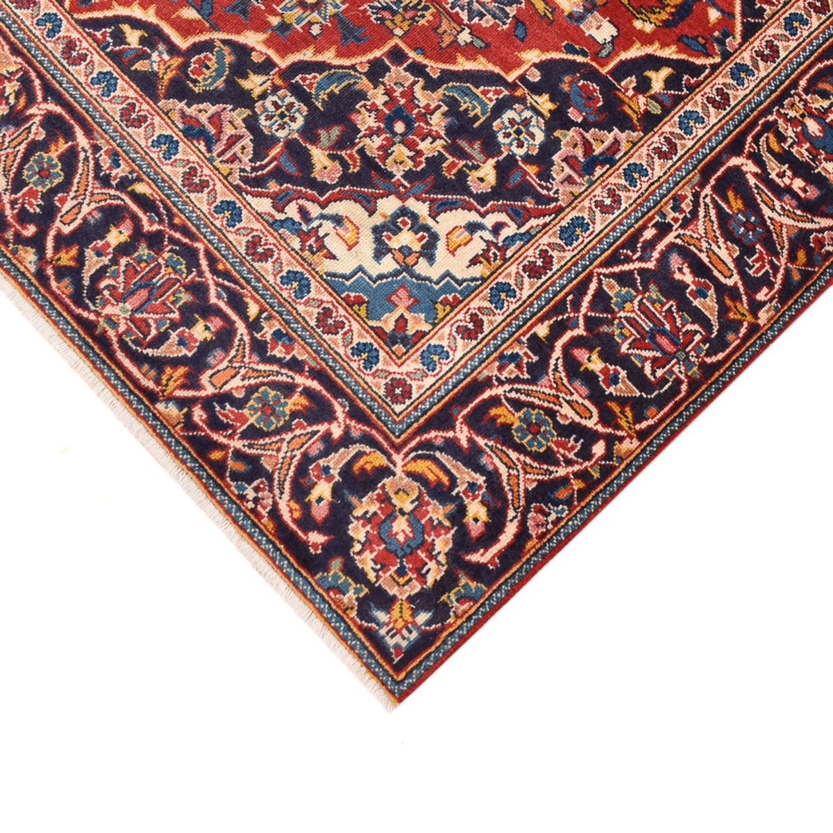 Perser Rug - Keshan - 243 x 140 cm - red