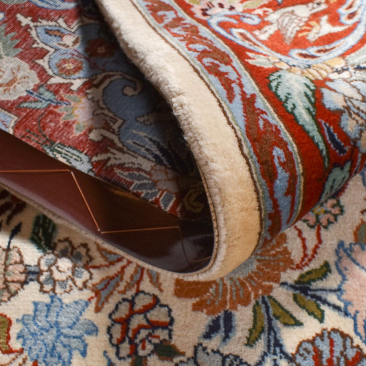 Perser Rug - Keshan - 373 x 259 cm - sand