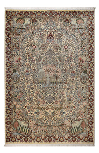 Perser Rug - Keshan - 301 x 201 cm - sand