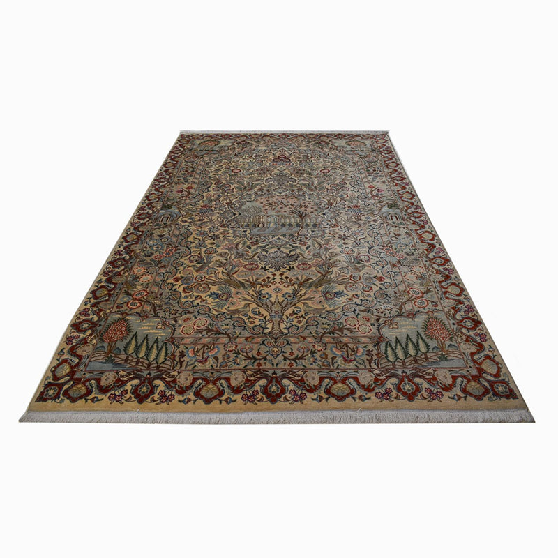 Perser Rug - Keshan - 301 x 201 cm - sand