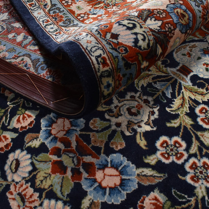 Perser Rug - Keshan - 315 x 220 cm - dark blue