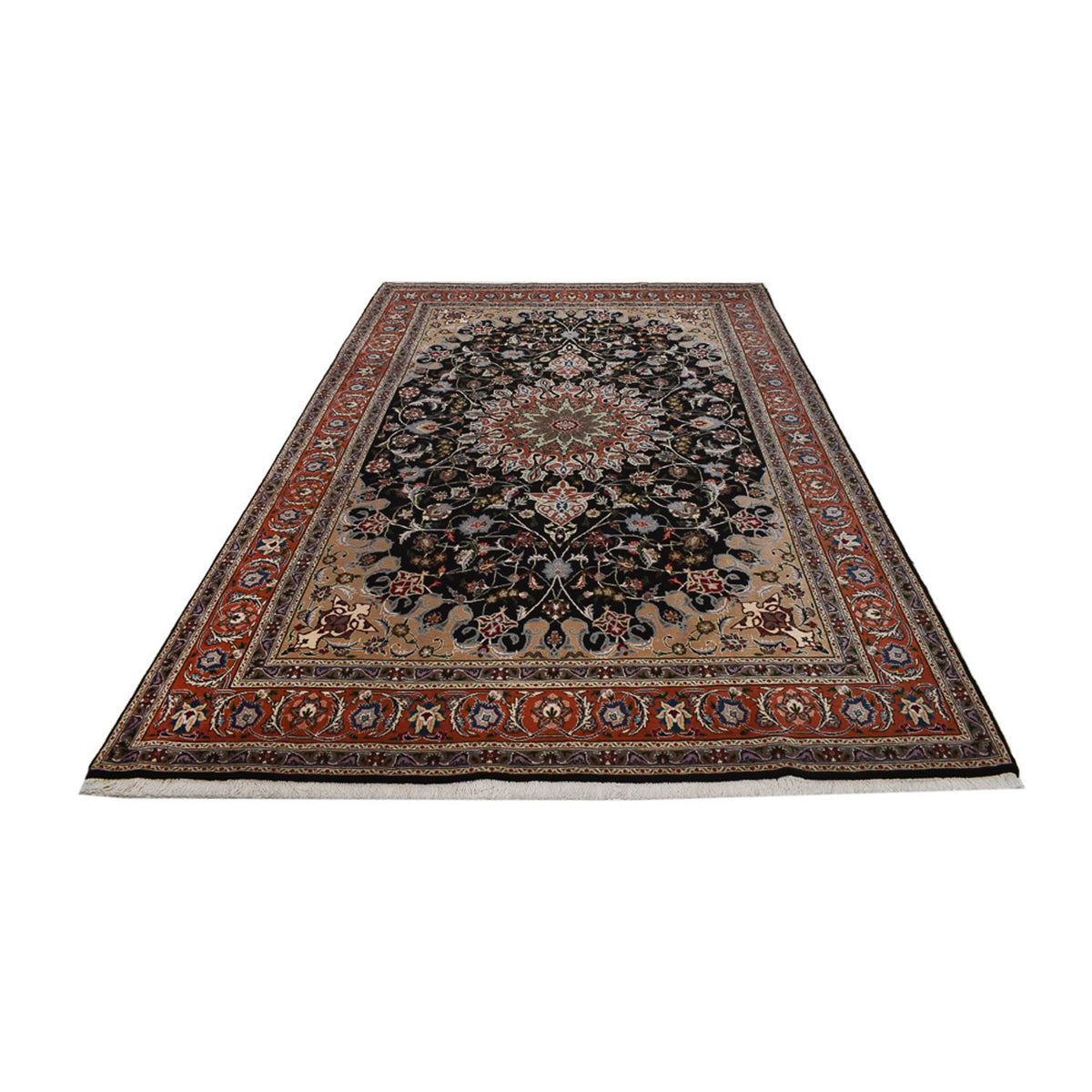 Perser Rug - Tabriz - Royal - 318 x 208 cm - dark blue