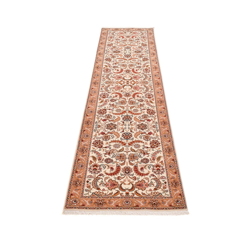 Runner Perser Rug - Tabriz - Premium - 314 x 79 cm - beige