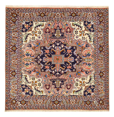 Perser Rug - Nomadic square  - 200 x 194 cm - light red