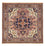 Perser Rug - Nomadic square  - 200 x 194 cm - light red