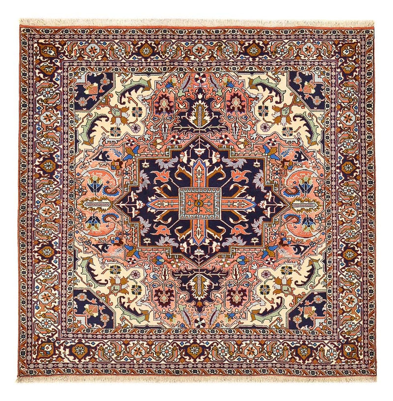 Perser Rug - Nomadic square  - 200 x 194 cm - light red