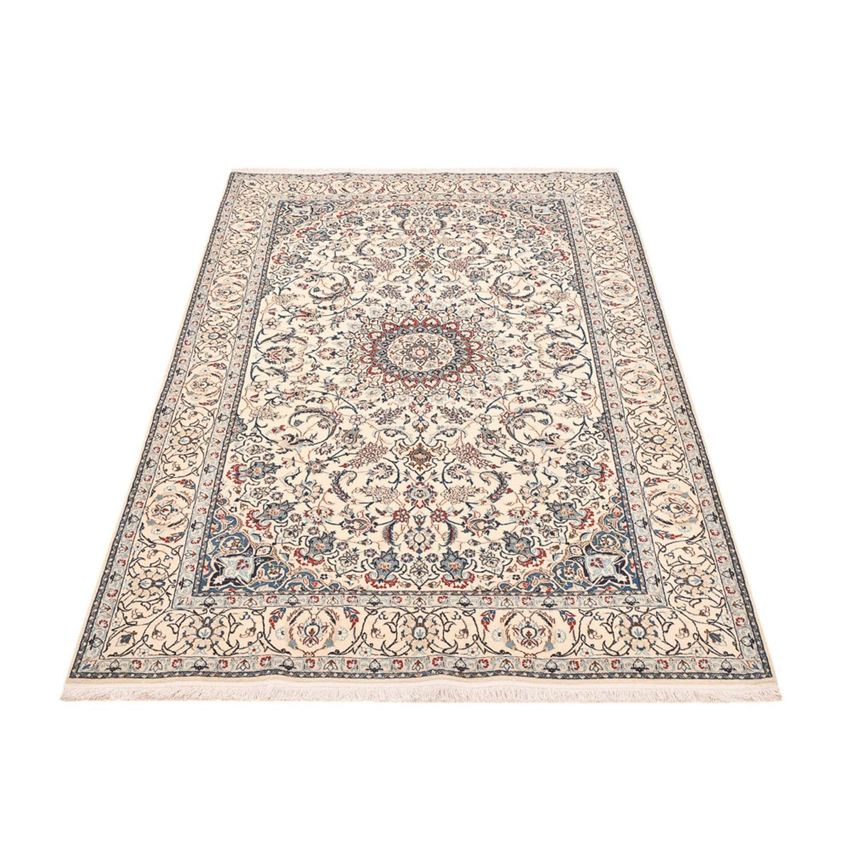 Perser Rug - Nain - Premium - 206 x 130 cm - beige