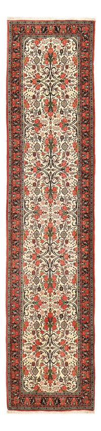 Runner Perser Rug - Bidjar - 405 x 95 cm - dark beige