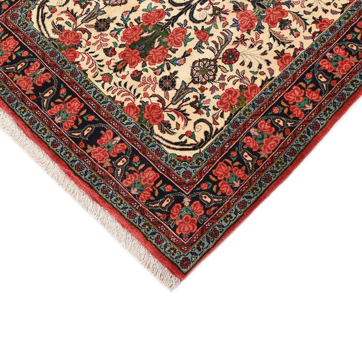 Runner Perser Rug - Bidjar - 405 x 95 cm - dark beige