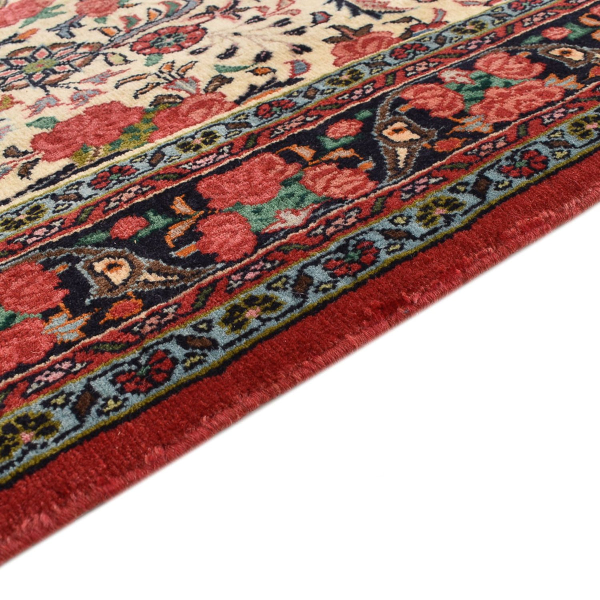 Runner Perser Rug - Bidjar - 405 x 95 cm - dark beige