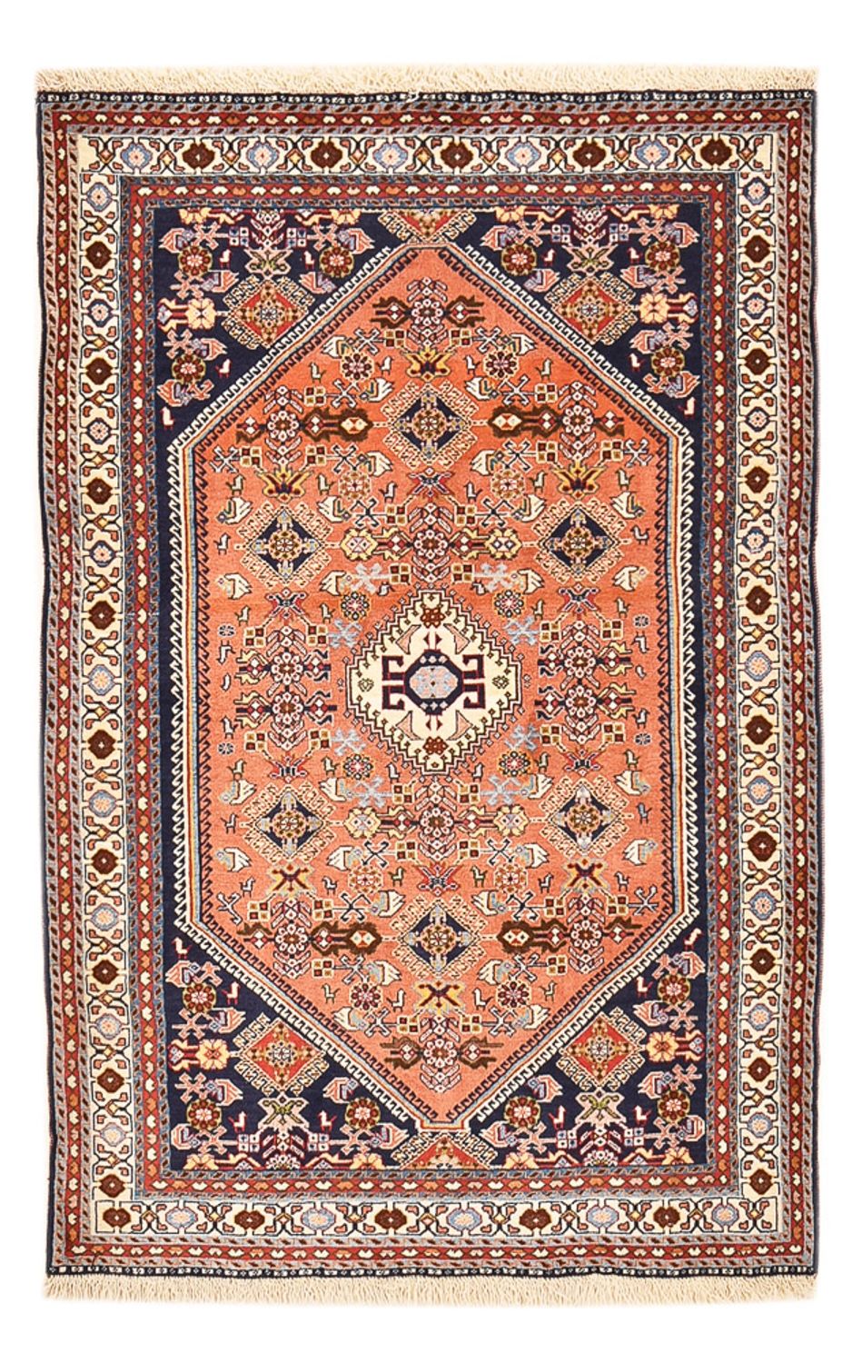 Gabbeh Rug - Kashkuli Perser - 152 x 100 cm - light red