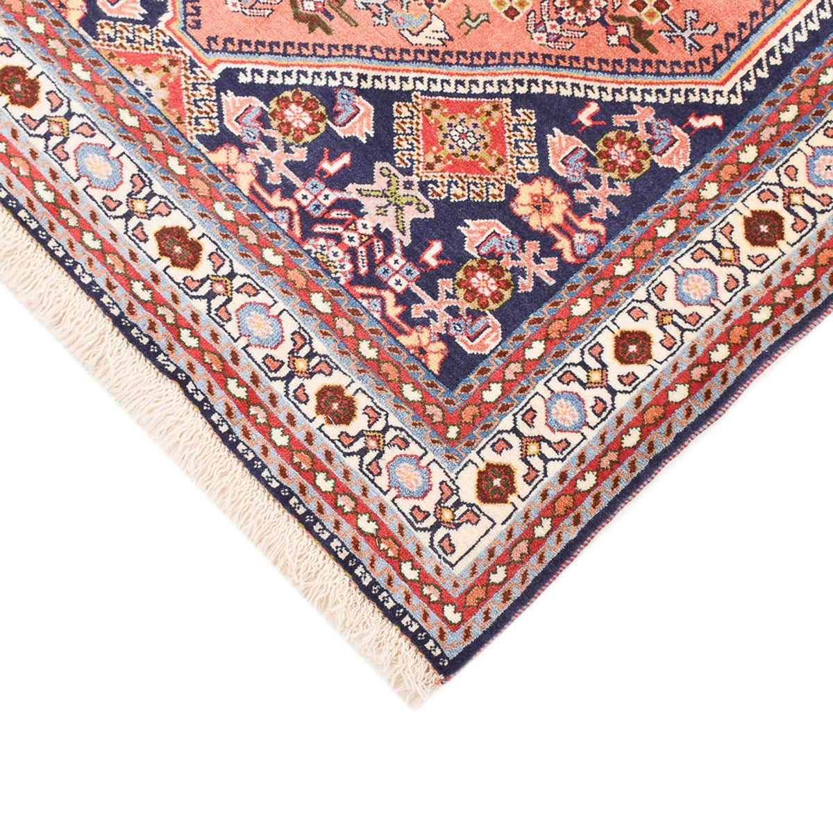 Gabbeh Rug - Kashkuli Perser - 152 x 100 cm - light red