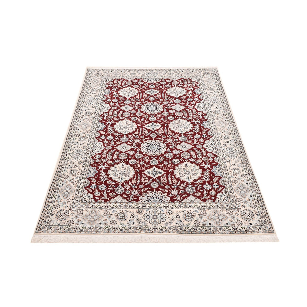Perser Rug - Nain - Premium - 227 x 146 cm - red