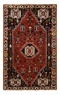 Perser Rug - Nomadic - 252 x 160 cm - dark red