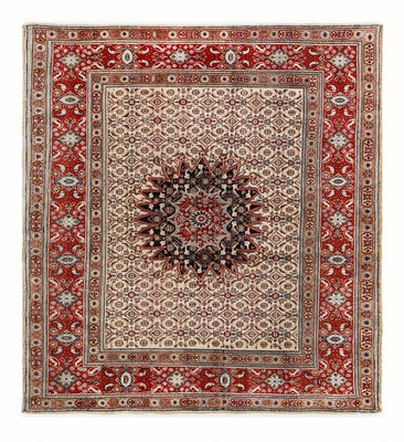 Perser Rug - Classic square  - 202 x 186 cm - dark beige