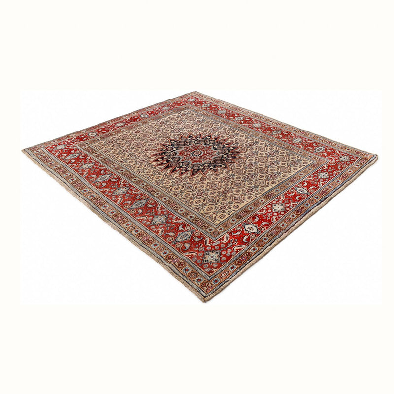 Perser Rug - Classic square  - 202 x 186 cm - dark beige