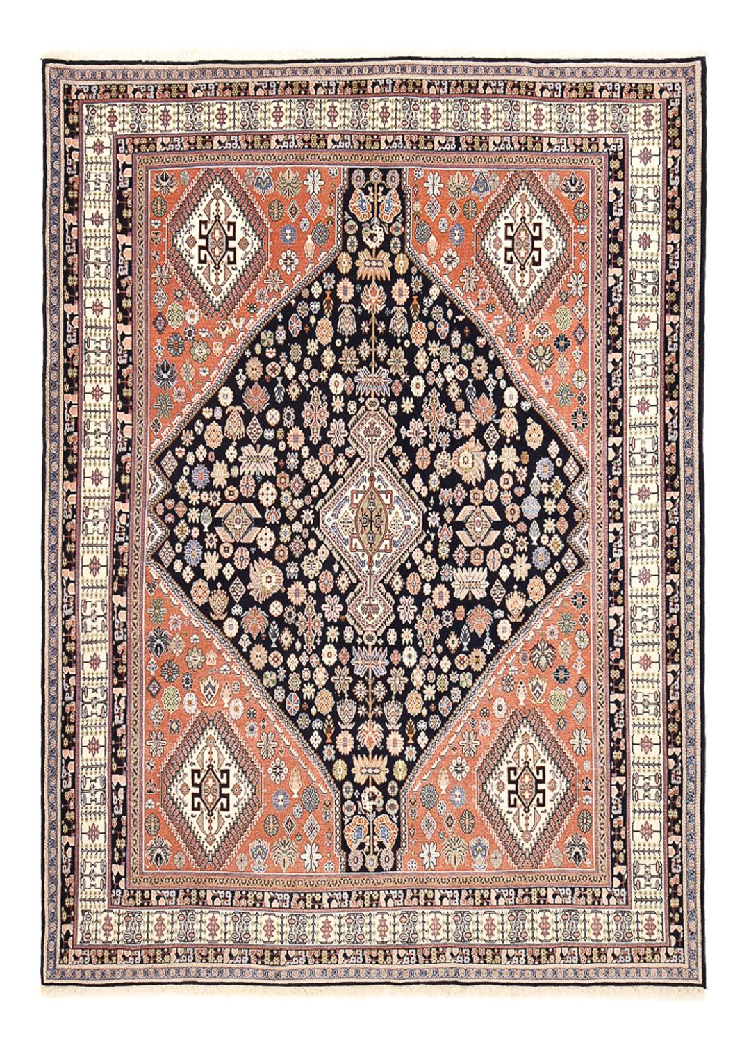 Gabbeh Rug - Kashkuli Perser - 285 x 205 cm - light red