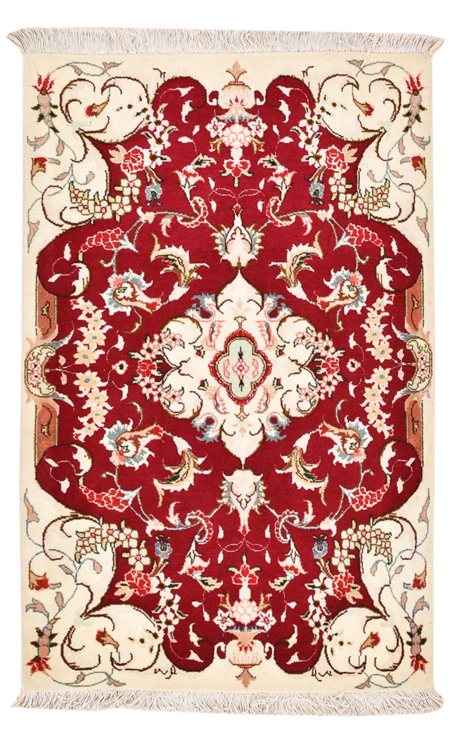 Perser Rug - Tabriz - Royal - 90 x 60 cm - red