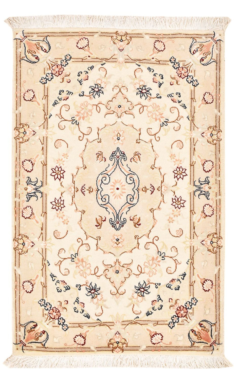 Perser Rug - Tabriz - Royal - 90 x 60 cm - light beige