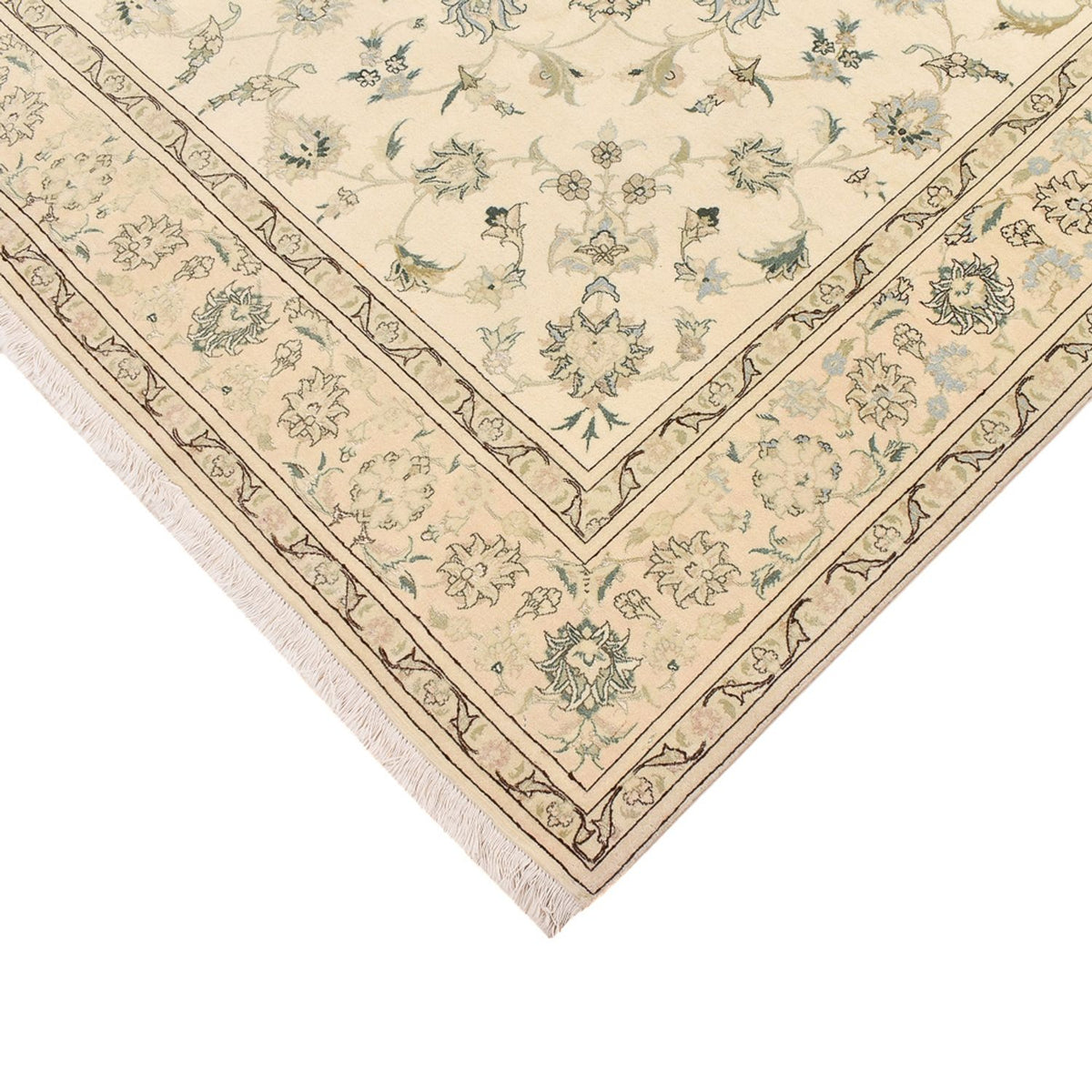 Perser Rug - Tabriz - Royal - 266 x 200 cm - light green