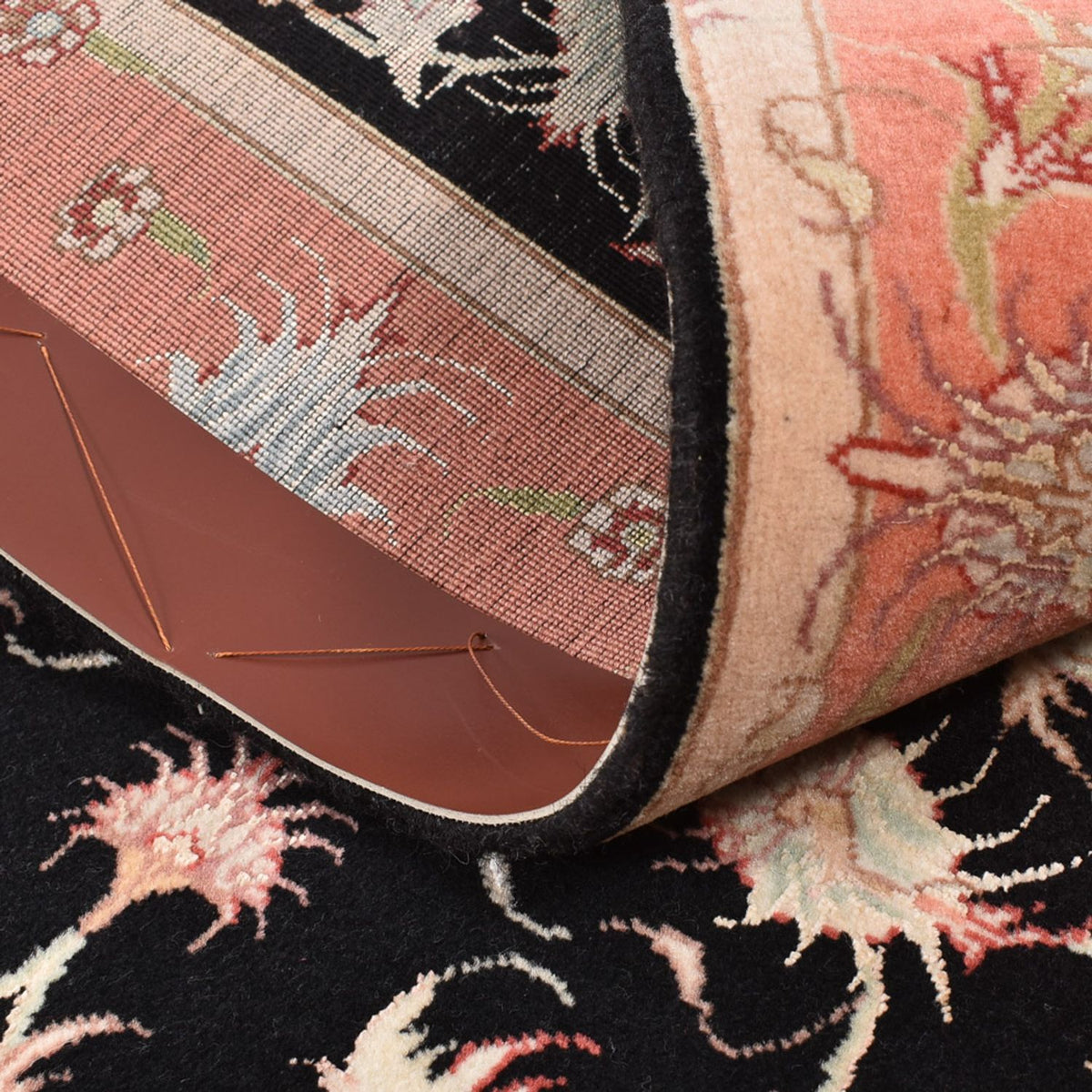 Perser Rug - Tabriz - Royal - 116 x 75 cm - dark blue