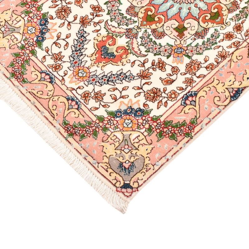Tabriz - 50 Raj Rug 90x60cm - Persian Rugs