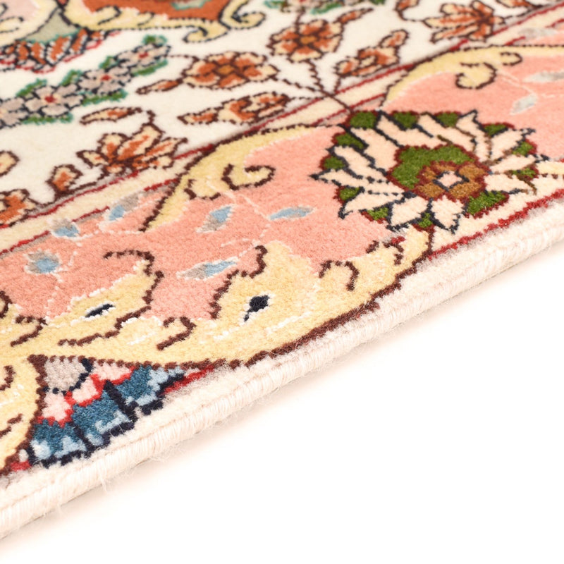 Tabriz - 50 Raj Rug 90x60cm - Persian Rugs