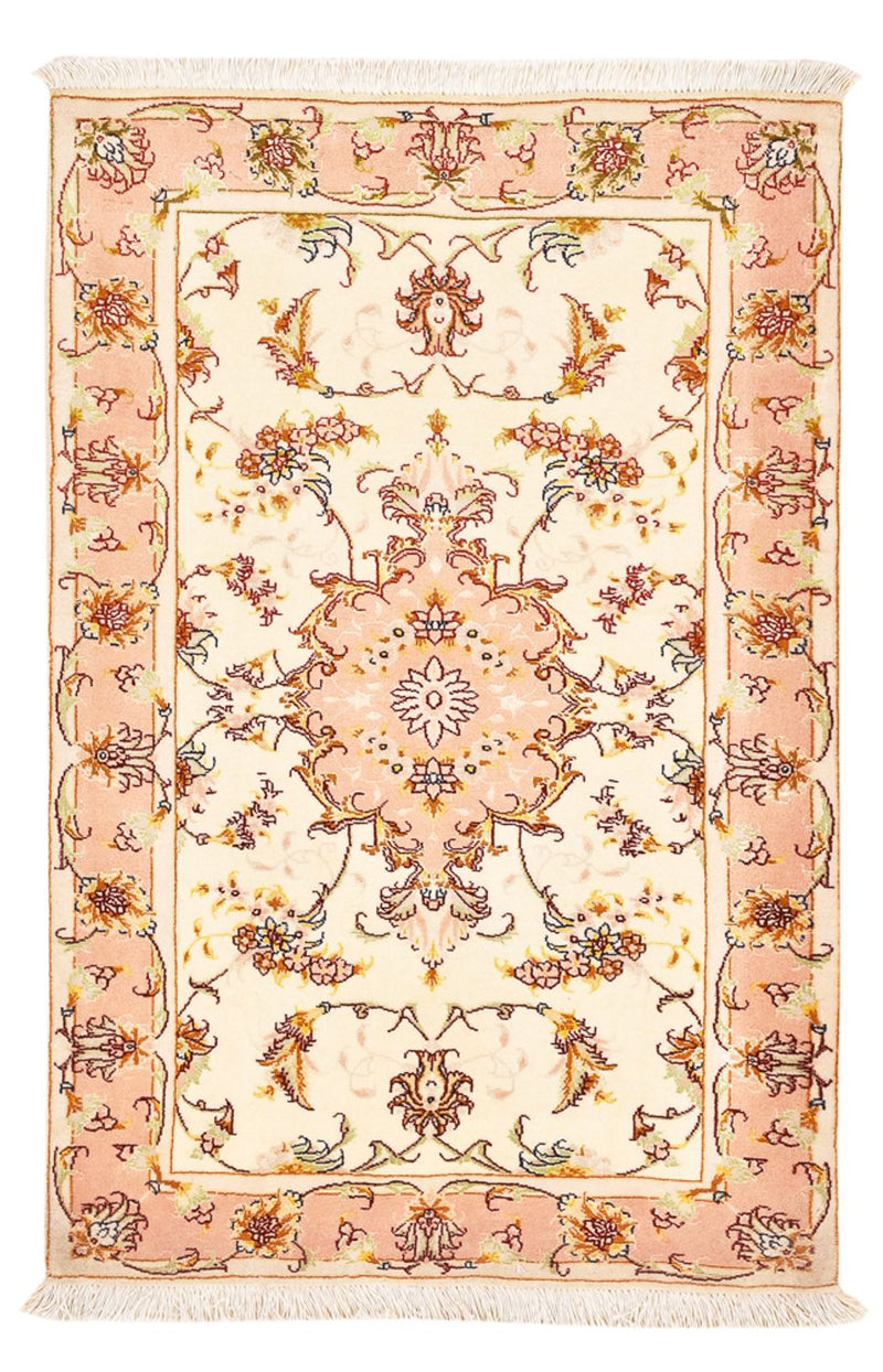 Tabriz - 50 Raj Rug 66x101cm - Persian Rugs