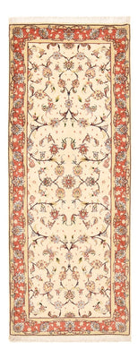Runner Perser Rug - Tabriz - Royal - 204 x 80 cm - beige