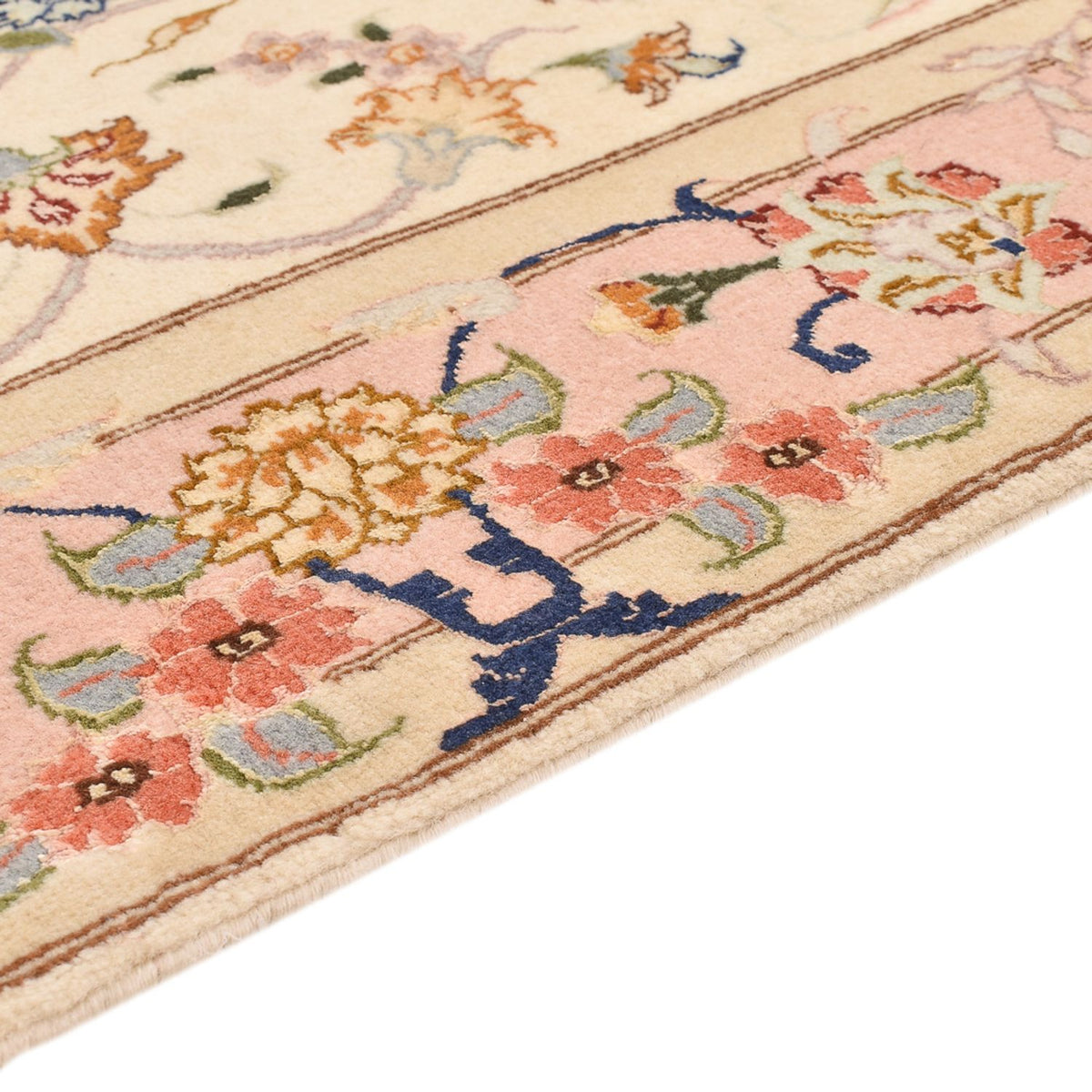 Tabriz - 50 Raj Rug 102x149cm - Persian Rugs