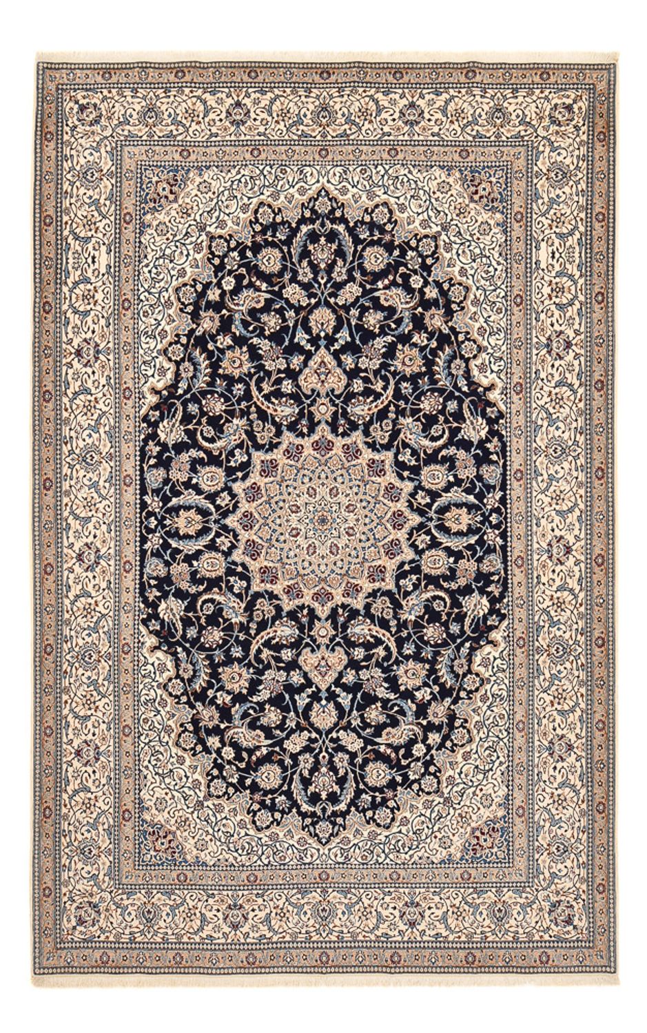 Perser Rug - Nain - Premium - 314 x 200 cm - dark blue