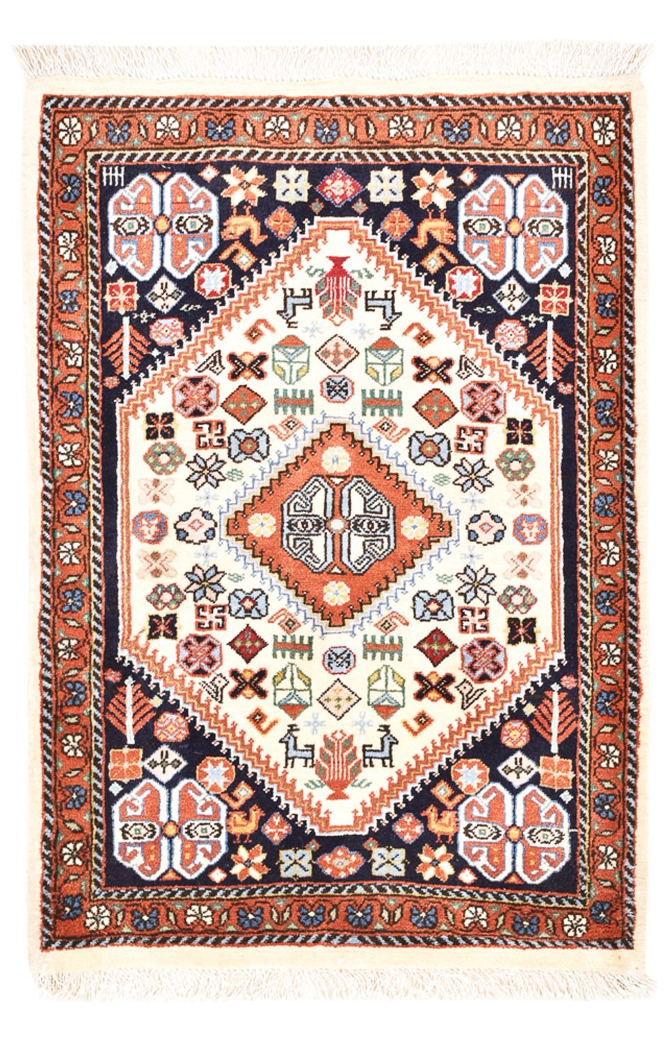 Gabbeh Rug - Kashkuli Perser - 95 x 64 cm - multicolored