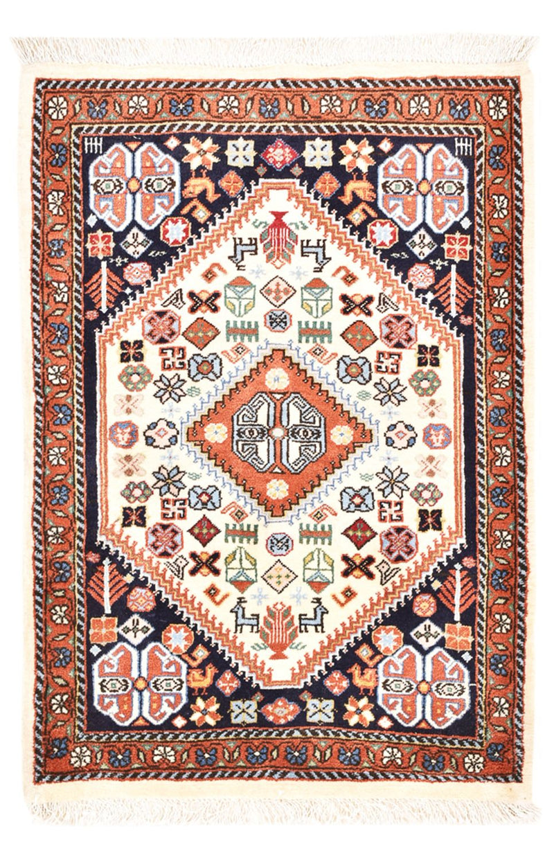 Gabbeh Rug - Kashkuli Perser - 95 x 64 cm - multicolored