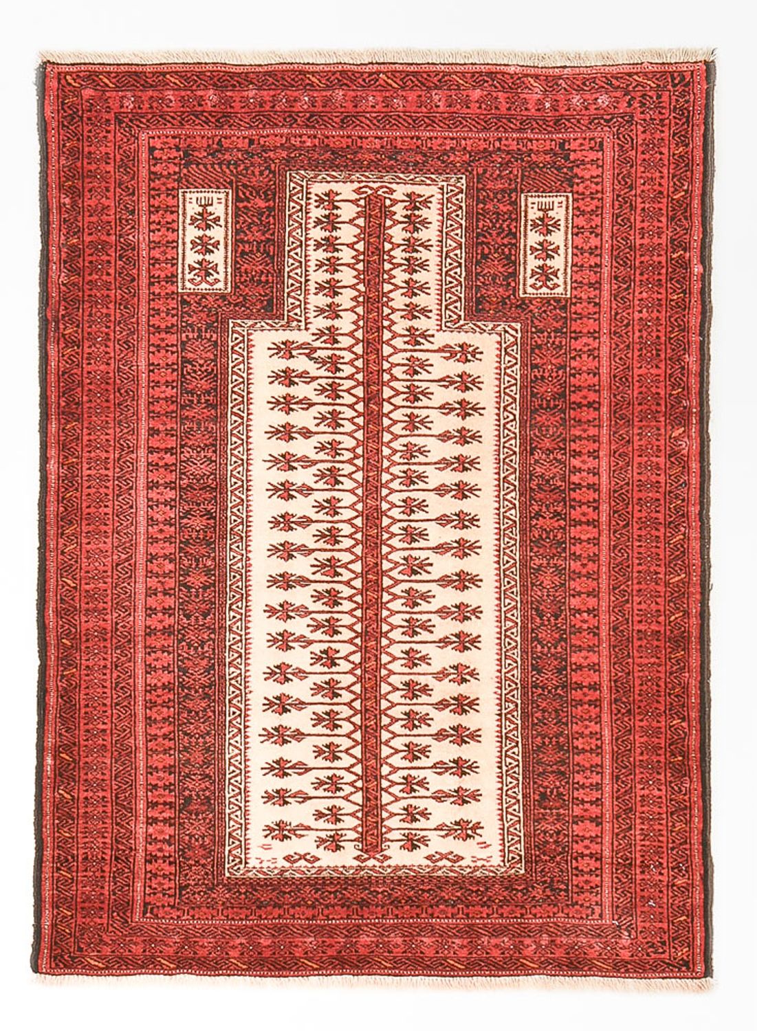 Belutsch Rug - 143 x 102 cm - red