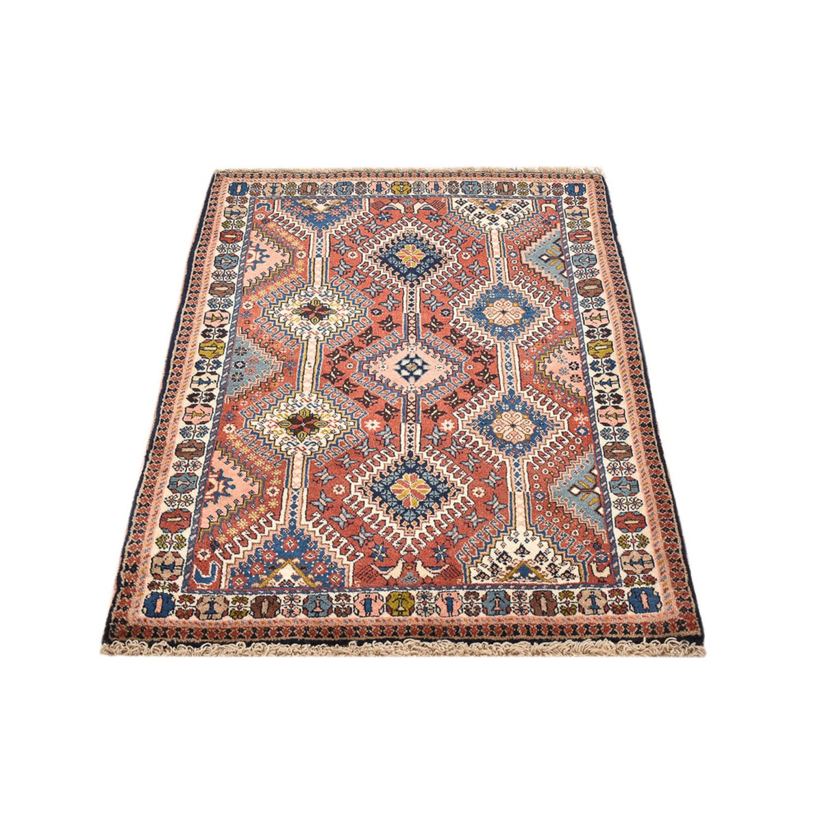 Perser Rug - Nomadic - 127 x 85 cm - multicolored