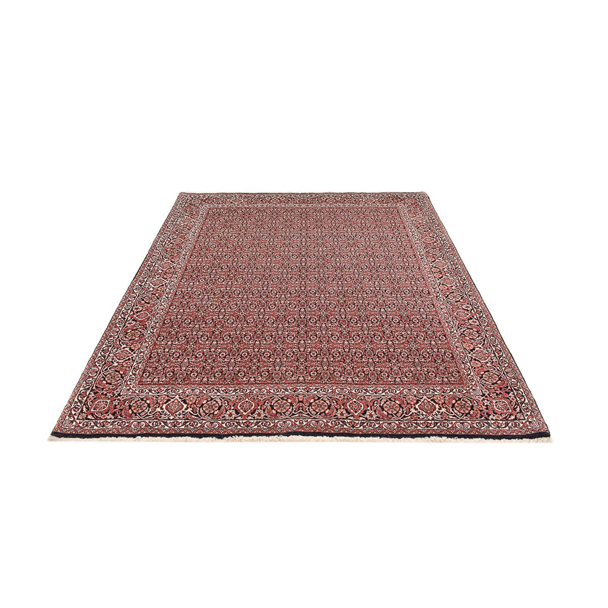 Perser Rug - Bidjar - 255 x 207 cm - dark red
