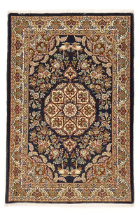 Perser Rug - Ghom - Royal - 154 x 102 cm - dark blue