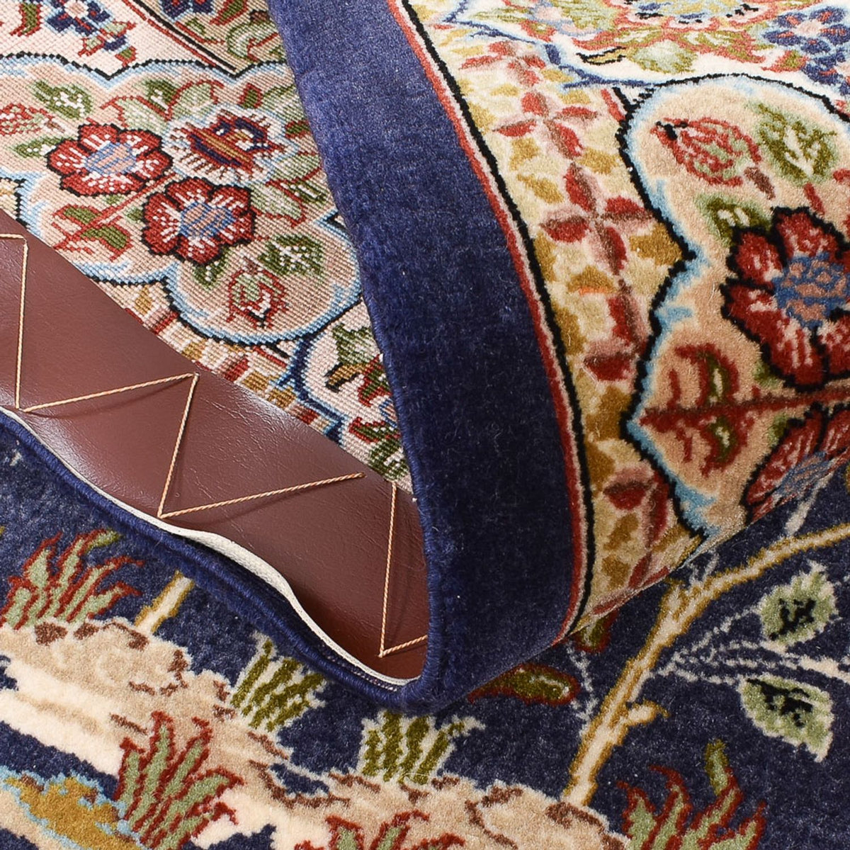 Perser Rug - Ghom - Royal - 154 x 102 cm - dark blue